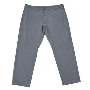 Lululemon Commission Pants Men Size 40 Gray Classic Fit Athleisure Office Casual